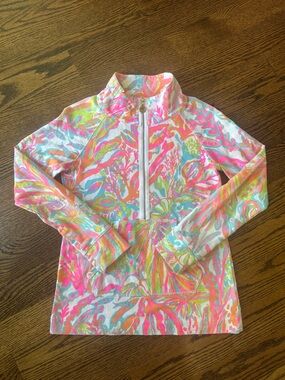 Lilly Pulitzer Popover, Scuba to Cuba Print